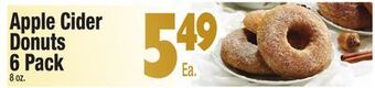 King Kullen Apple cider donuts 6 pack offer