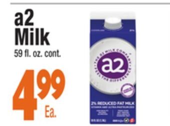King Kullen A2 milk offer