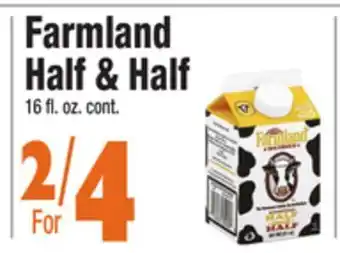 King Kullen Farmland half & half offer