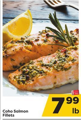 Weis Markets Coho salmon fillets offer