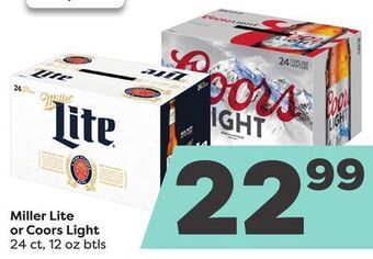 Weis Markets Miller lite or coors light offer