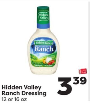 Weis Markets Hidden valley ranch dressing offer
