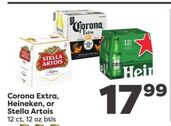 Weis Markets Corona extra, heineken, or stella artois offer