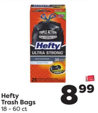 Weis Markets Hefty trash bags offer