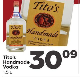 Weis Markets Tito's handmade vodka offer