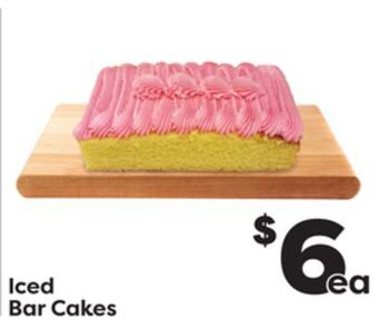 Weis Markets Iced bar cakes offer