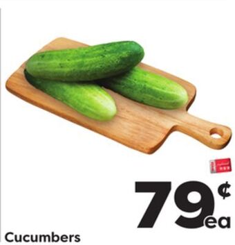 Weis Markets Cucumbers offer