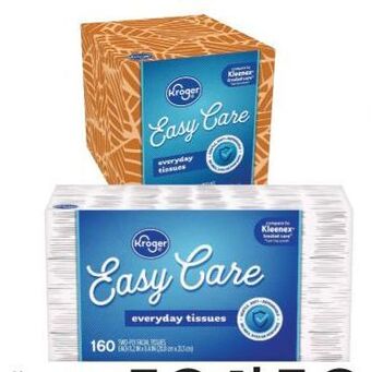 Kroger Facial tissues x10 offer