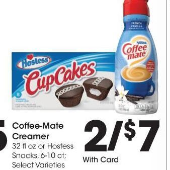 Kroger Coffee-mate creamer offer
