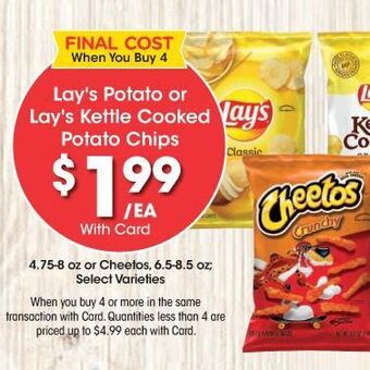 Kroger Lay's potato chips offer