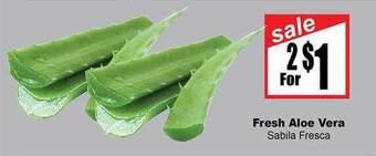 Rancho Markets Fresh aloe vera offer