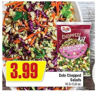 Econofoods Dole chopped salads offer