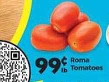 Weis Markets Roma tomatoes offer
