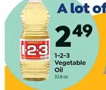 Weis Markets 123 vegetable oil offer