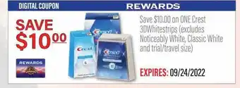 Commissary One crest 3dwhitestrips offer