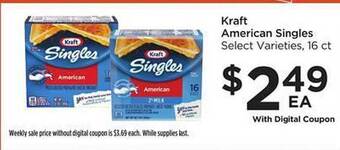 Food 4 Less Kraft american singles offer