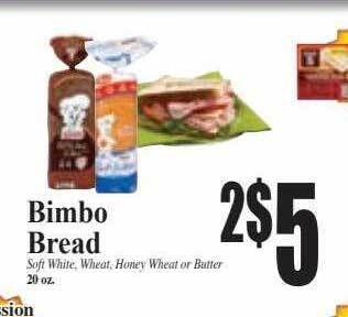 Baja Ranch Bimbo bread offer