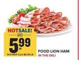 Food Lion Food lion ham offer
