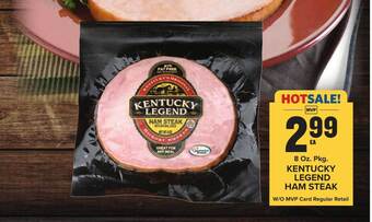 Food Lion Kentucky legend ham steak offer