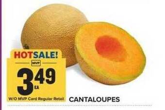 Food Lion Cantaloupes offer