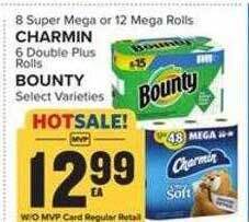 Food Lion Charmin, bounty offer