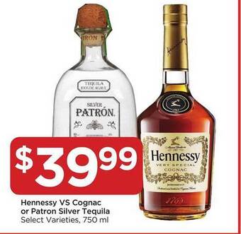 Food 4 Less Hennessy vs cognac or patron silver tequila offer