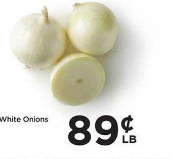 Food 4 Less White onions offer