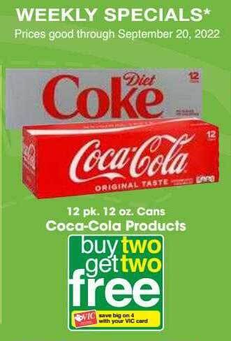 Harris Teeter Coca-cola products offer