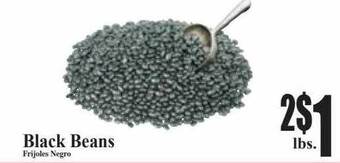 Baja Ranch Black beans offer