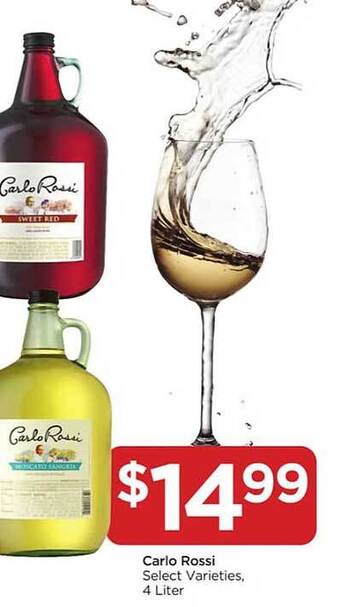 Food 4 Less Carlo rossi offer