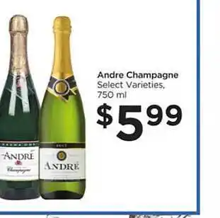 Food 4 Less Andre champagne offer