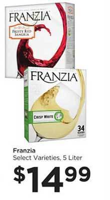 Food 4 Less Franzia offer