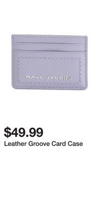 TJ Maxx Leather groove card case offer