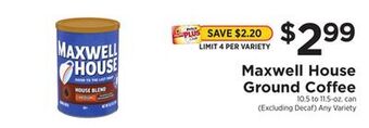 ShopRite Ground coffee offer