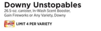 ShopRite Unstopables offer