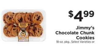 ShopRite Chocolate chunk cookies offer