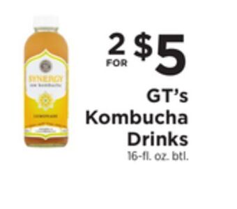 ShopRite Kombucha drinks offer