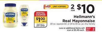 ShopRite Real mayonnaise offer