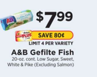 ShopRite Gefilte fish offer