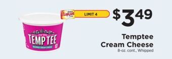 ShopRite Cream cheese offer