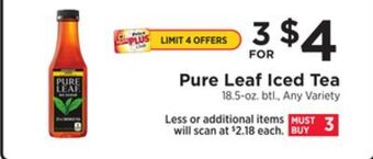 ShopRite Iced tea offer
