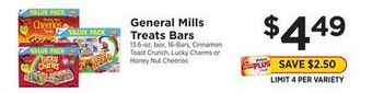 ShopRite Treats bars offer