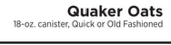 ShopRite Oats offer