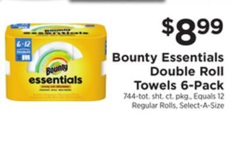ShopRite Double roll towels 6-pack offer