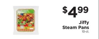 ShopRite Steam pans offer
