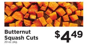 ShopRite Butternut squash cuts offer