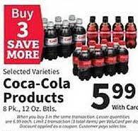 Food City Coca-cola products offer