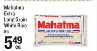 Lowes Foods Mahatma extra long grain white rice offer