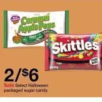 Target Halloween packaged sugar candy x2 offer