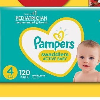 Target Pampers swaddlers 120-ct. diapers offer